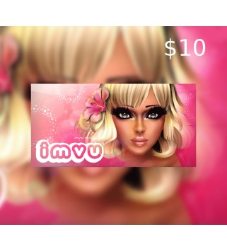 IMVU $10 NZ Game Card Key 